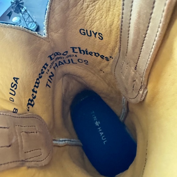 Men’s Tin Haul boots size 8d - Picture 5 of 6